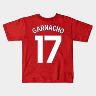 Garnacho Football Shirt Kids T-Shirt